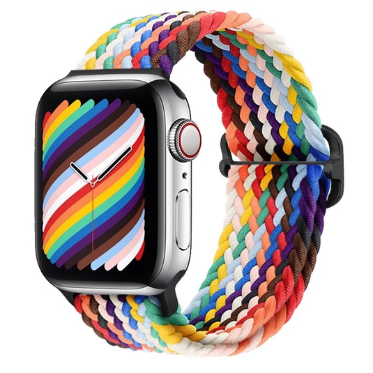 Apple Watch Series 1/2/3/4/5/SE/6/7/8 Nylon Magic Tape Adjustable Soft Breathable Sport Replacement Wristbands Strap - i-Station Mobile Phone & Electronic Device Repair and Accessories