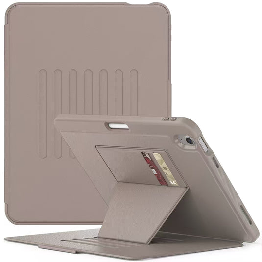 [With Card Slot] Apple iPad Mini 5 7.9'' 5th Gen (2019) Genuine Leather Full-protection Shockproof Case With Pen Slot