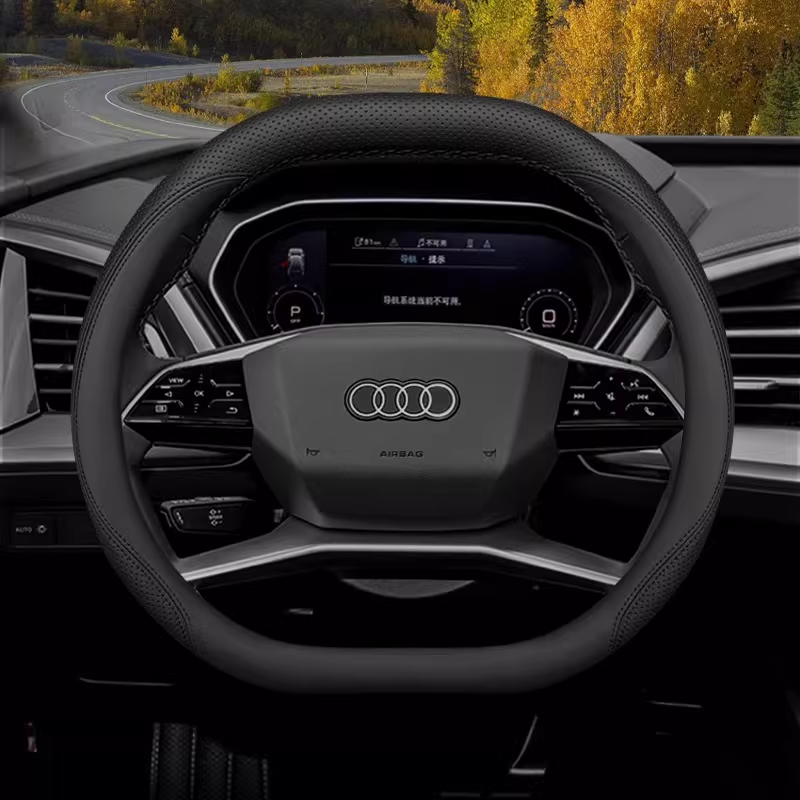 Load image into Gallery viewer, Audi Ultra-Thin Anti-Slip Steering Wheel Cover For Q4 e-tron, Q5 e-tron, 2026 Q5L, A5L - i-Station Mobile Phone &amp; Electronic Device Repair and Accessories
