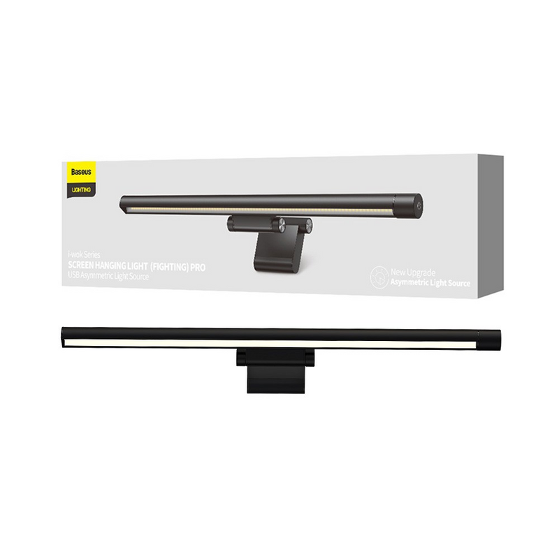 Load image into Gallery viewer, Baseus i-wok Series USB Asymmetric Light Source Screen Hanging Light (Fighting) Pro - Black - i-Station Mobile Phone &amp; Electronic Device Repair and Accessories
