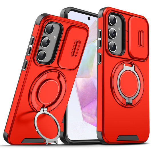 [Built-in Kickstand] Samsung Galaxy A17 (SM-A176) - Rugged Shockproof Heavy Duty Series Case