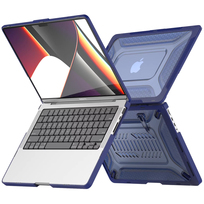 Load image into Gallery viewer, MacBook Pro 16" M5 Pro 2026 (A3428) - Foldable Stand Shockproof Protective Case - i-Station Mobile Phone &amp; Electronic Device Repair and Accessories
