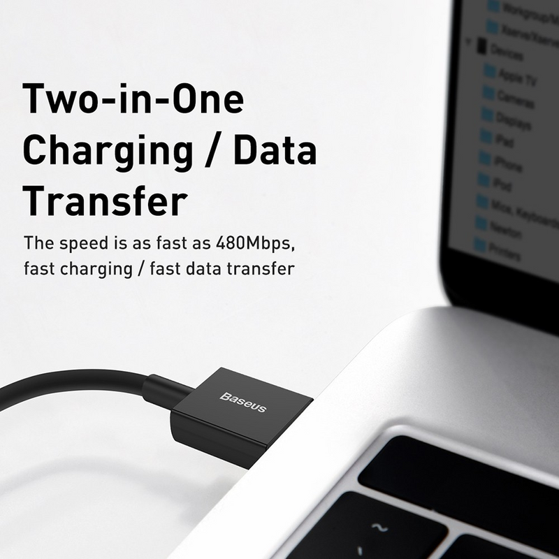 Load image into Gallery viewer, Baseus Superior Series Fast Charging Data Cable USB to iP 2.4A 1.5M
