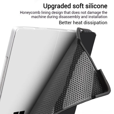 Microsoft Surface Go 1/2/3/4 Laptop Leather Sleeve Case With Power Adapter Pouch - i-Station Mobile Phone & Electronic Device Repair and Accessories