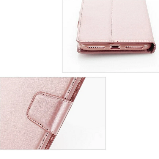 Apple iPhone 17/Air/Pro/Max - Hanman Mill Premium Quality Flip Wallet Leather Case