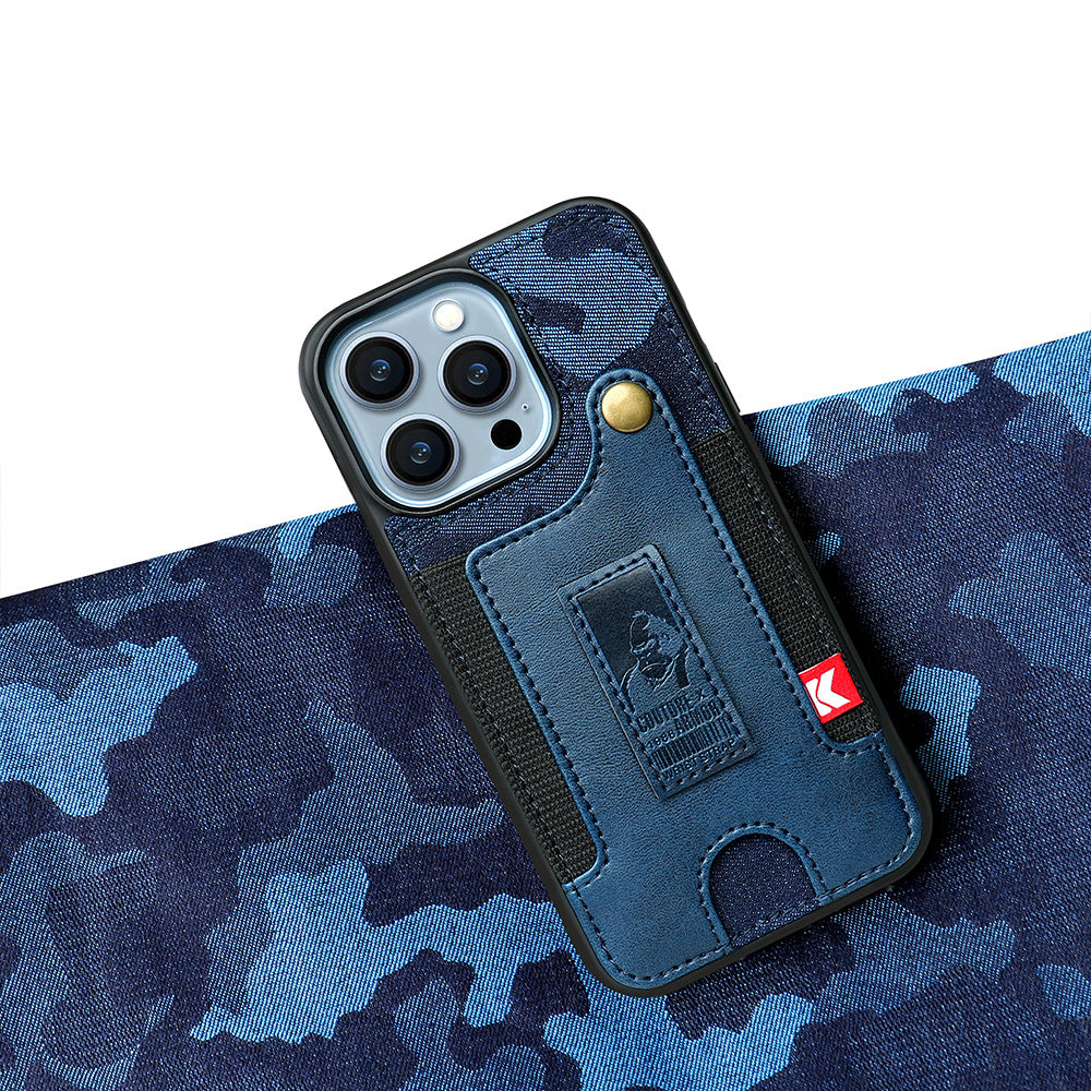 [With Pocket Strap][With Card Slot] Apple iPhone 13/Pro/Pro Max Carving Plating Full-Protection Shockproof Fashion-Forward Series Case - i-Station Mobile Phone & Electronic Device Repair and Accessories