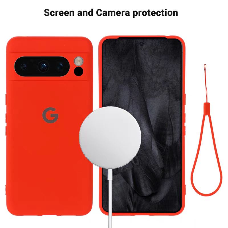 Load image into Gallery viewer, [Magsafe Compatible] Google Pixel 8/A/Pro Wireless Charging Liquid Silicone Ultra-thin Essentials Series Case
