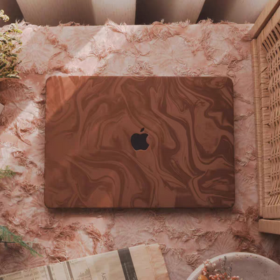 Apple MacBook Air 13"  (A1932 & A2179 & A2337) - 3D Velvet Touch PU Full-Body Protection Cover Case - i-Station Mobile Phone & Electronic Device Repair and Accessories