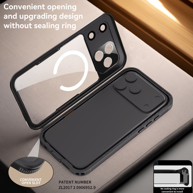 Load image into Gallery viewer, [Magsafe Compatible] [Mars Series] Apple iPhone 17/Air/Pro/Pro Max Shellbox Full Covered Waterproof Heavy Duty Tough Armor Case
