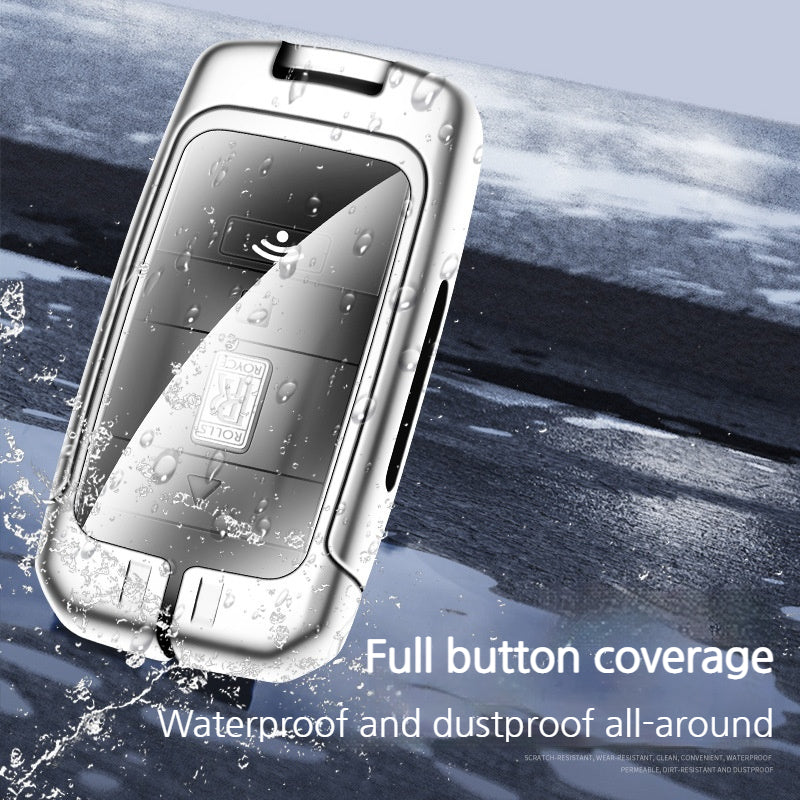 Load image into Gallery viewer, Rolls-Royce Aluminum Alloy Car Key Cover for Cullinan, Phantom, Ghost, Wraith, and Dawn
