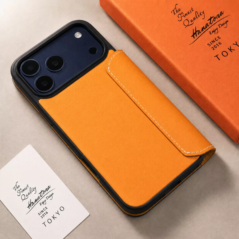 Load image into Gallery viewer, [With Card Slot] Apple iPhone 18 Pro &amp; Max - HANATORA Business Drop Proof Genuine Leather Flip Wallet Series Case
