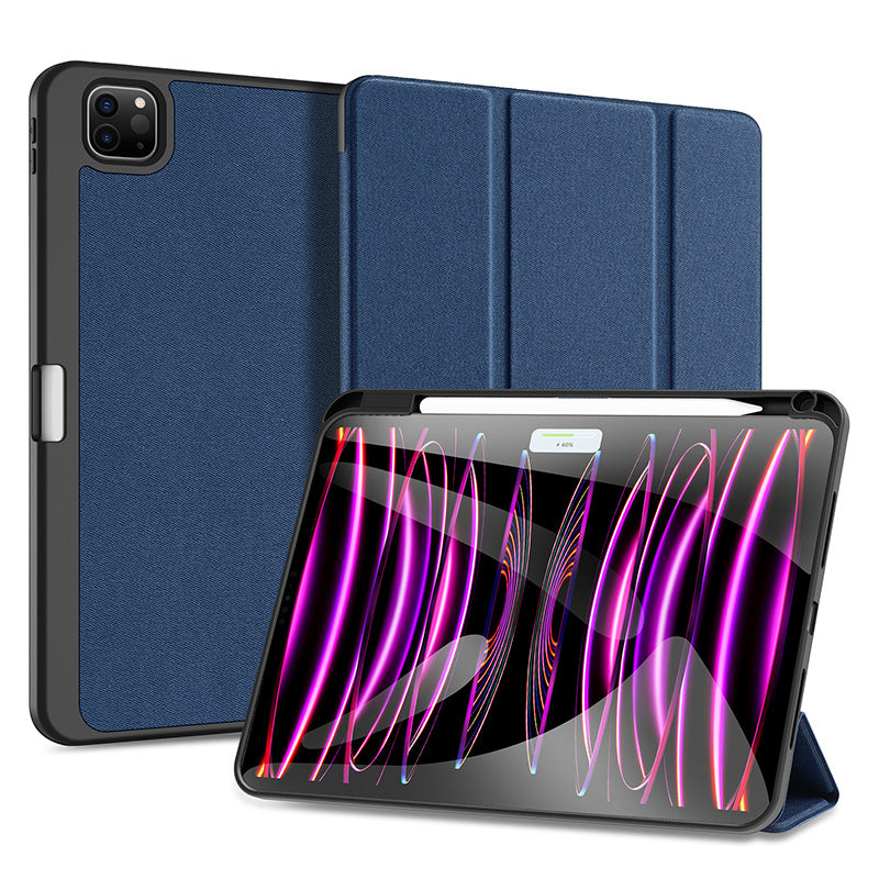 Load image into Gallery viewer, [With Pen Slot] Apple iPad 7/8/9 10.2&#39;&#39; 7/8/9th Gen (2019/2020/2021) Premium PU Fabric Texture Shockproof Case
