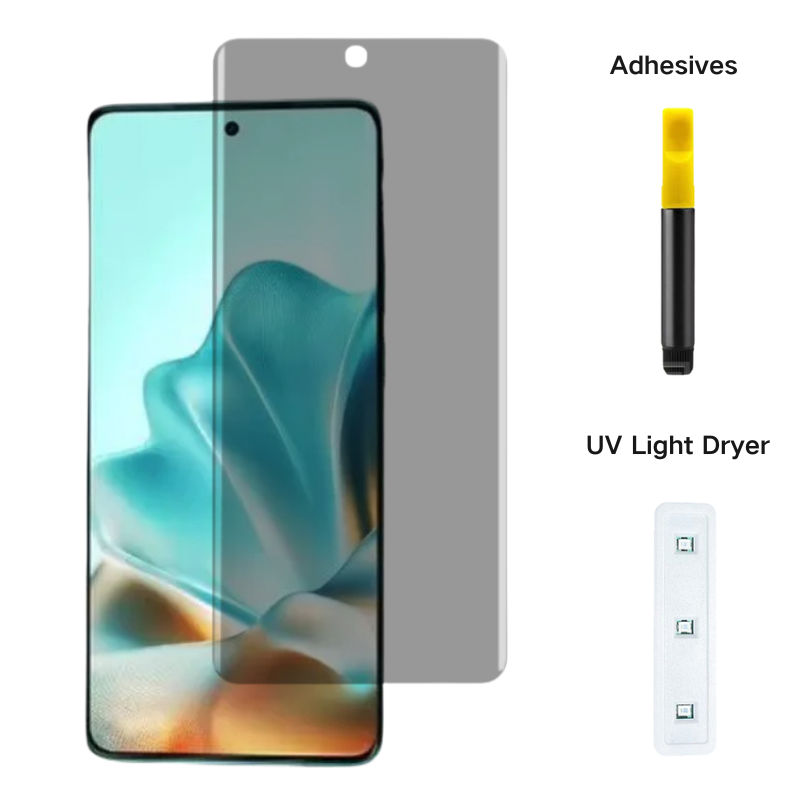 Load image into Gallery viewer, [UV Glue][Privacy] Motorola Moto Edge 60/Pro/Fusion - UV Full Covered Curved Anti-Spy 9H Tempered Glass Screen Protective Protector

