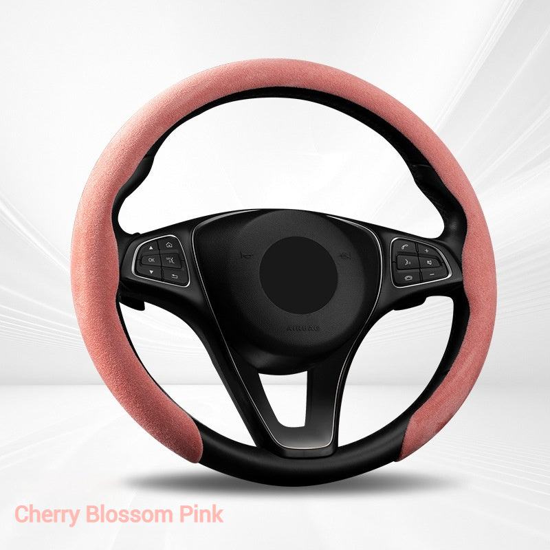 Load image into Gallery viewer, BYD Suede Car Steering Wheel Covers For Qin Plus, Han EV, Song PLUS, Tang DMI, Yuan Pro, Dolphin, Seagull, Seal - i-Station Mobile Phone &amp; Electronic Device Repair and Accessories
