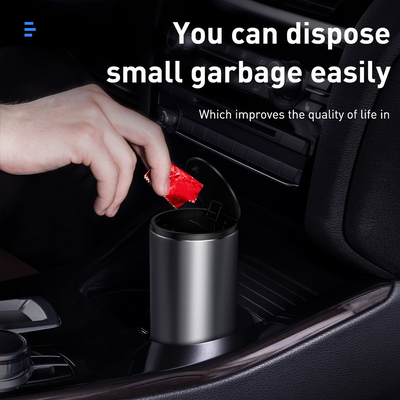 Baseus Gentleman Style Vehicle-mounted Trash Can (with Trash Bag 1 roll/30) - i-Station Mobile Phone & Electronic Device Repair and Accessories