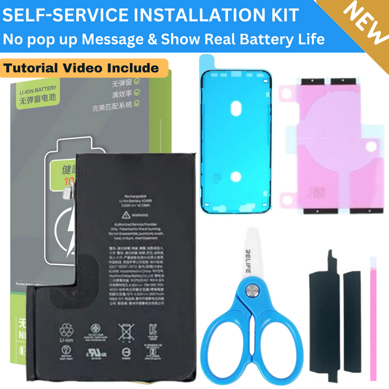 Load image into Gallery viewer, [Self Service Kit][No Soldering Required] iPhone 15 Plus - Replacement Battery - Polar Tech Australia
