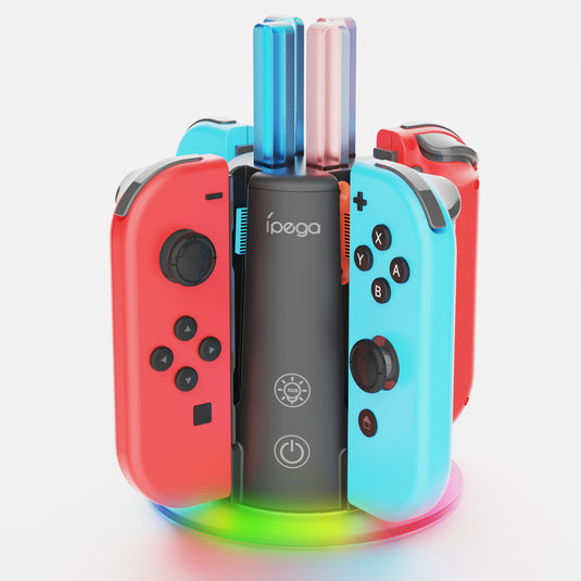 Nintendo Switch 2 (2025) RGB Vertical 8-Controller Charging Station