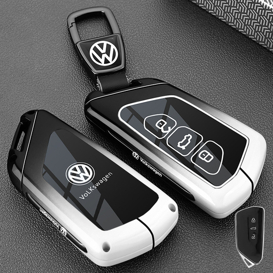 Volkswagen Stylish with Cool Shockproof Car Key Fob Protective Case Cover For Teramont 2024, Talagon, ID.3, ID.4 CROZZ, ID.4 X, ID.6 X