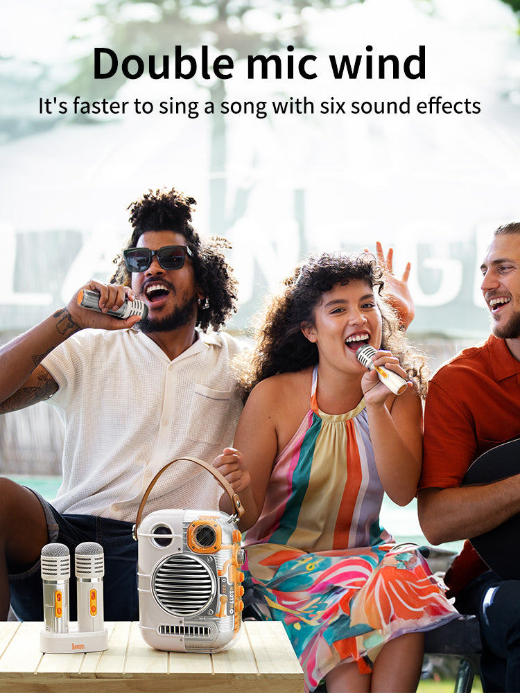 Load image into Gallery viewer, Divoom Spark-Pro Bluetooth Portable Speaker Karaoke Speaker Perfect Gift
