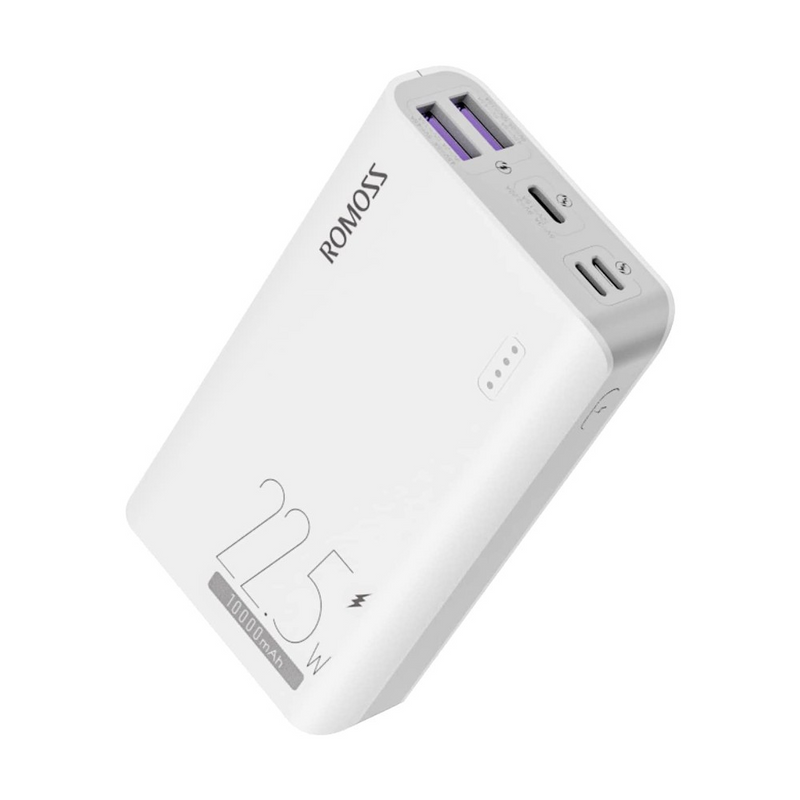 Load image into Gallery viewer, Romoss Sense4SF 22.5W 10000mAh Mini Power Bank - White
