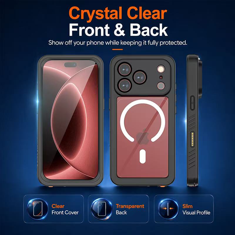 Load image into Gallery viewer, [FS Series][Magsafe Compatible] Apple iPhone 17 / 18 Pro Full Covered Waterproof Heavy Duty Shockproof Armor Case
