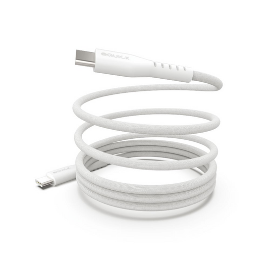 iQuick MagWire 1 Series Self-winding Charging Data Cable 100W/5A 1m Compatible for iPhone 15 16 Series