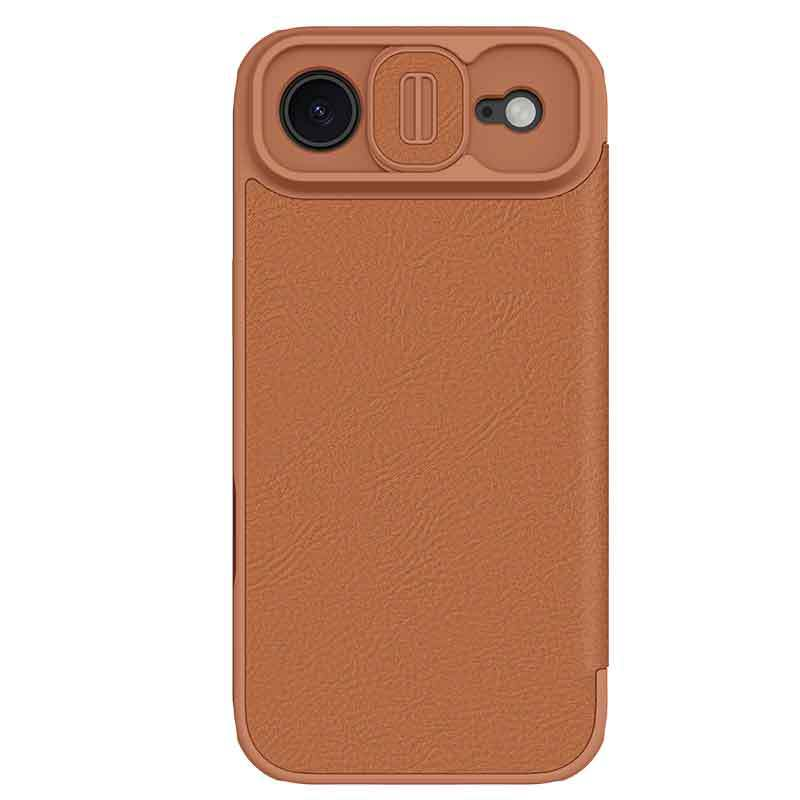 Load image into Gallery viewer, [Built-in Lens Cover][With Card Slot] Apple iPhone 17 Pro/Pro Max NILLKIN Flip Cover Full-body Shockproof Case
