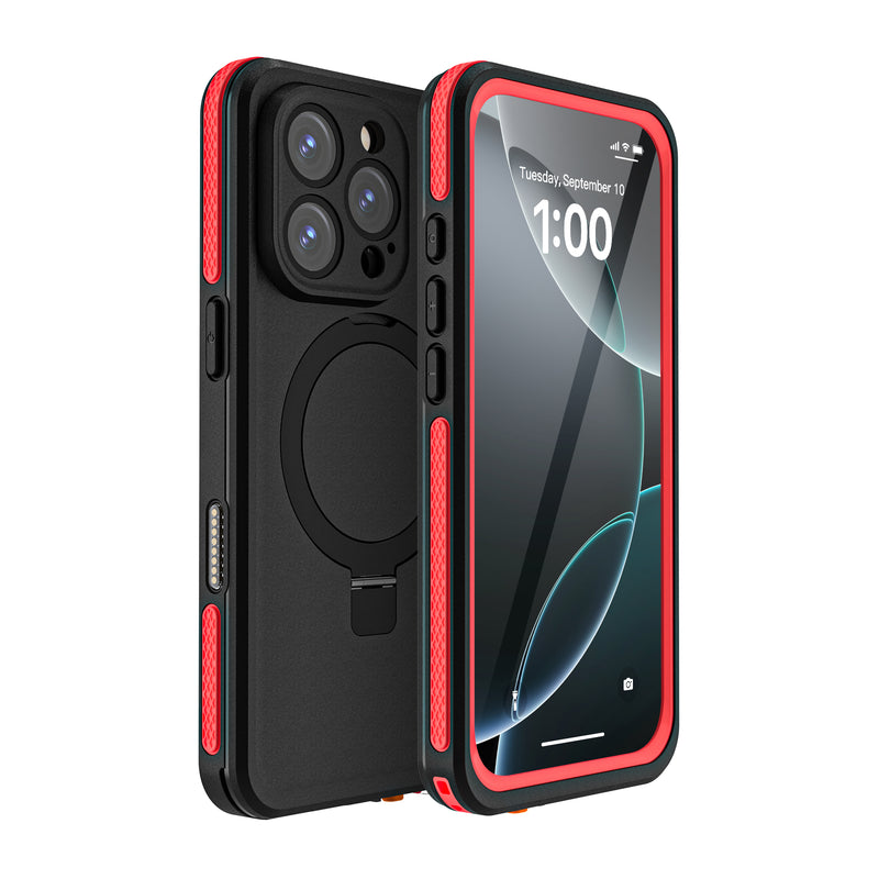 Load image into Gallery viewer, [TB Series][Magsafe Compatible] Apple iPhone 16 / 16 Plus / 16 Pro / 16 Pro Max - Redpepper Full Covered Waterproof Heavy Duty Tough Armor Case
