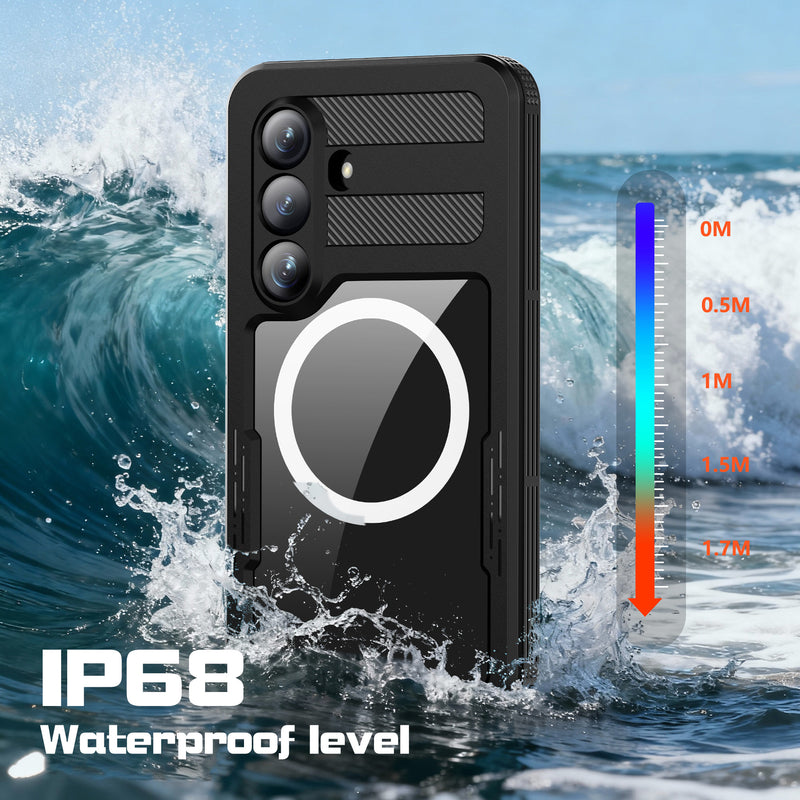 Load image into Gallery viewer, [Magsafe Compatible] [Mars Series] Samsung Galaxy S26 Plus (S947) - Shellbox Full Covered Waterproof Heavy Duty Tough Armor Case - i-Station Mobile Phone &amp; Electronic Device Repair and Accessories
