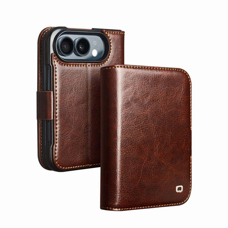 Load image into Gallery viewer, [With Card Slot] Apple iPhone Ultra / Fold - Genuine Leather Flip Stand Wallet Series Case
