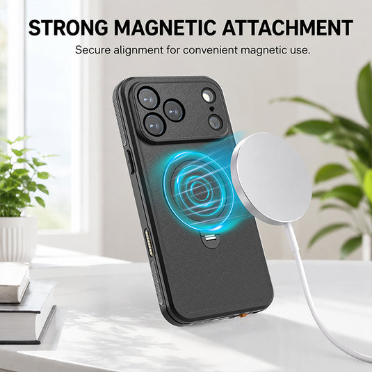 [Magsafe Compatible] Apple iPhone 17 / 18 Pro - Redpepper Waterproof Heavy Duty Tough Armor Case with Kickstand
