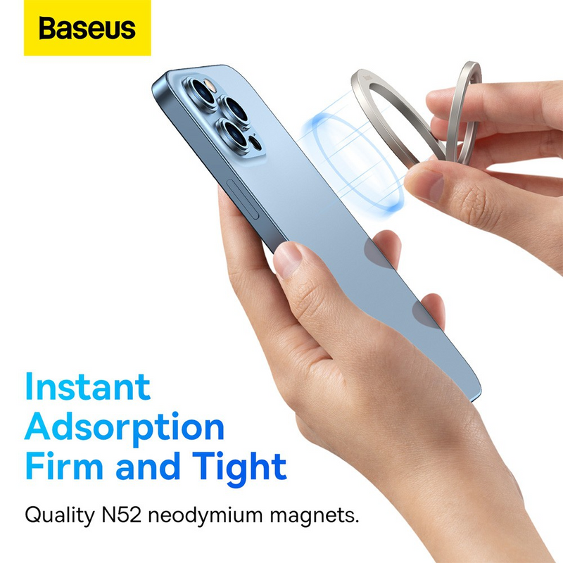 Load image into Gallery viewer, Baseus Halo Series Foldable Metal Ring Stand (Single-ring)
