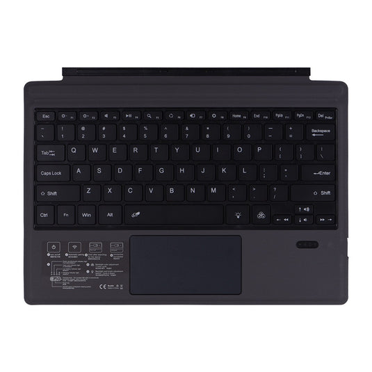 [With RGB Backlit] Microsoft Surface Pro 3/4/5/6/7/7 Plus - Ultra Thin Wireless Bluetooth Magnetic Touch Keyboard