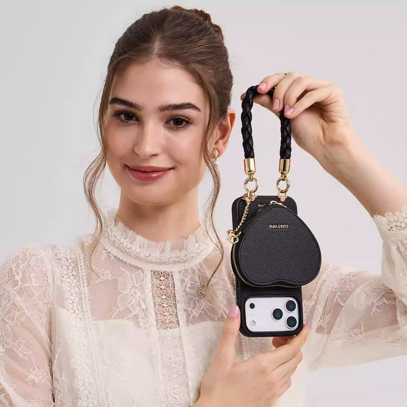 Load image into Gallery viewer, [Magsafe Compatible][With Card Holder] Apple iPhone 17/Pro/Pro Max - Custype Portable Premium Leather Protective Case
