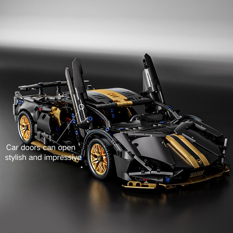 DIY Lamborghini Supercar Building Blocks Set for Kids Gift – Creative Assembly Toy Car Model for Christmas, Halloween and Birthday - i-Station Mobile Phone & Electronic Device Repair and Accessories