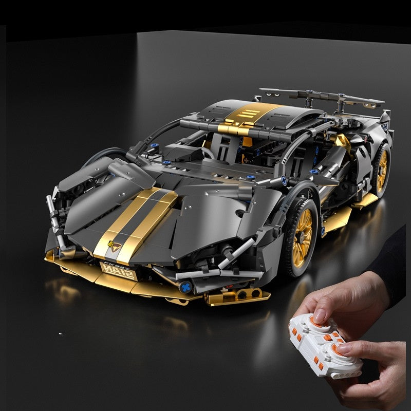 Load image into Gallery viewer, DIY Lamborghini Supercar Building Blocks Set for Kids Gift – Creative Assembly Toy Car Model for Christmas, Halloween and Birthday - i-Station Mobile Phone &amp; Electronic Device Repair and Accessories
