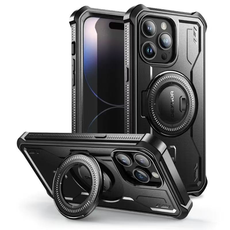 Load image into Gallery viewer, [Magsafe Compatible][Built-in Screen Protector] Apple iPhone 15/Plus/Pro/Max - Military-Grade Rugged Air Cushion Shockproof Case
