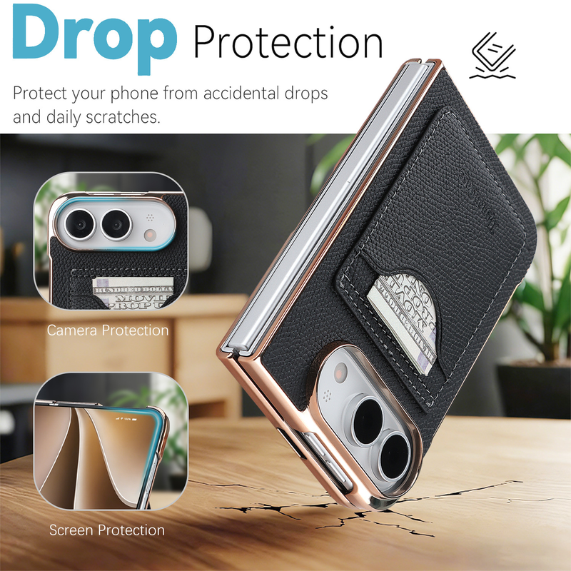 Load image into Gallery viewer, Apple iPhone Ultra / Fold - Business Wallet Phone Case with Card Holder &amp; RFID Blocking Protection

