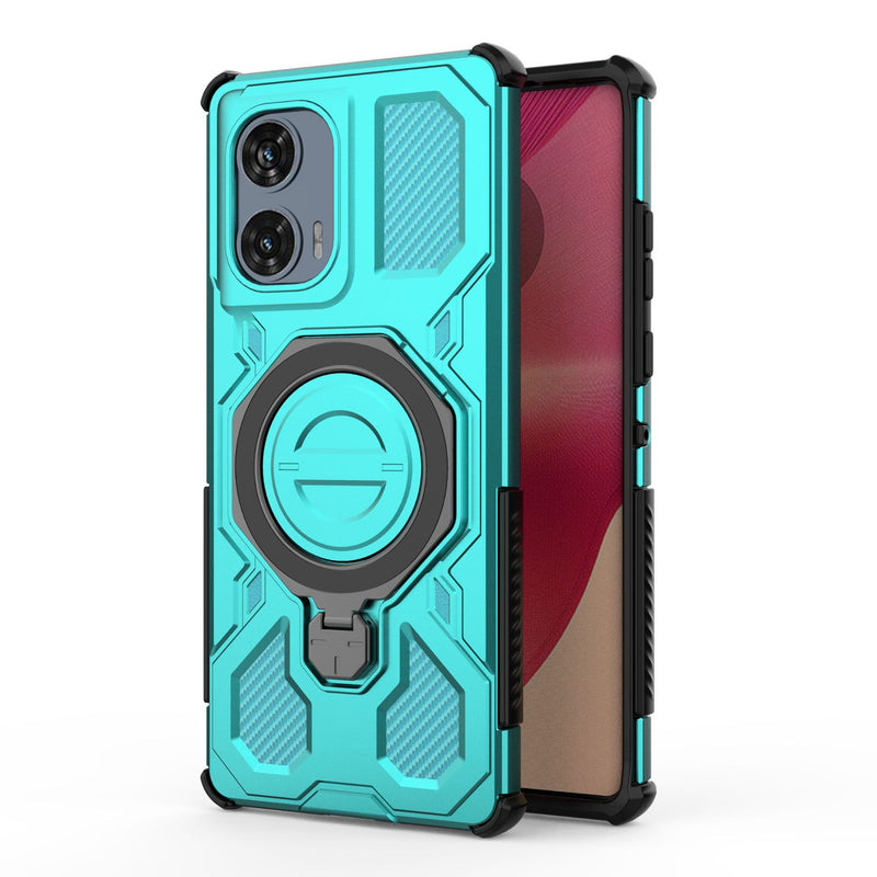 Load image into Gallery viewer, [Built-in Bracket][Magsafe Compatible] Motorola Moto Edge 60/Pro/Fusion Heavy Duty Stand Case
