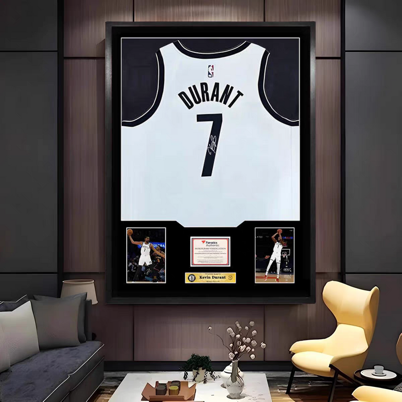 Load image into Gallery viewer, Kevin Durant Brooklyn Nets Framed Jersey Display – Facsimile Signature Edition - i-Station Mobile Phone &amp; Electronic Device Repair and Accessories
