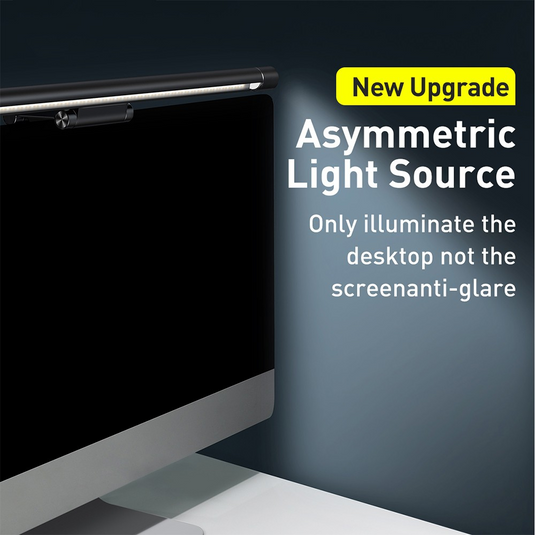 Baseus i-wok Series USB Asymmetric Light Source Screen Hanging Light (Fighting) Pro - Black - i-Station Mobile Phone & Electronic Device Repair and Accessories