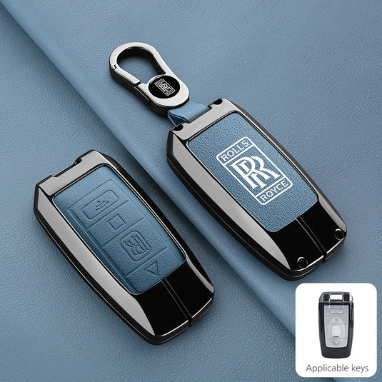 Rolls-Royce Aluminum Alloy Shockproof Car Key Case Cover for Cullinan, Phantom, Ghost, Wraith, and Dawn (Copy)