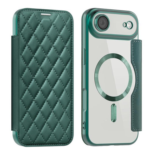 [Magsafe Compatible][With Card Slot] Apple iPhone 17/Pro/Pro Max/Air High-End Leather Full Coverage Shockproof Flip Wallet Series Case With Lens Film