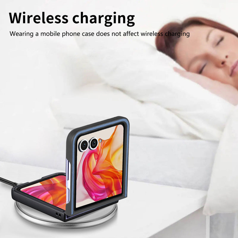Load image into Gallery viewer, [Magnetic Compatible] Motorola Moto Razr 60/Ultra Textured Fabric-Style Shockproof Protective Case
