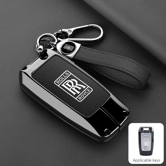 Rolls-Royce Aluminum Alloy Shockproof Car Key Case Cover for Cullinan, Phantom, Ghost, Wraith, and Dawn (Copy)