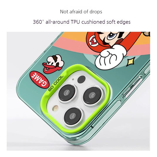 [Magsafe Compatible][With Stand] Apple iPhone 17/Air/Pro/Max - Mario Stylish Full-Body Shockproof Phone Case