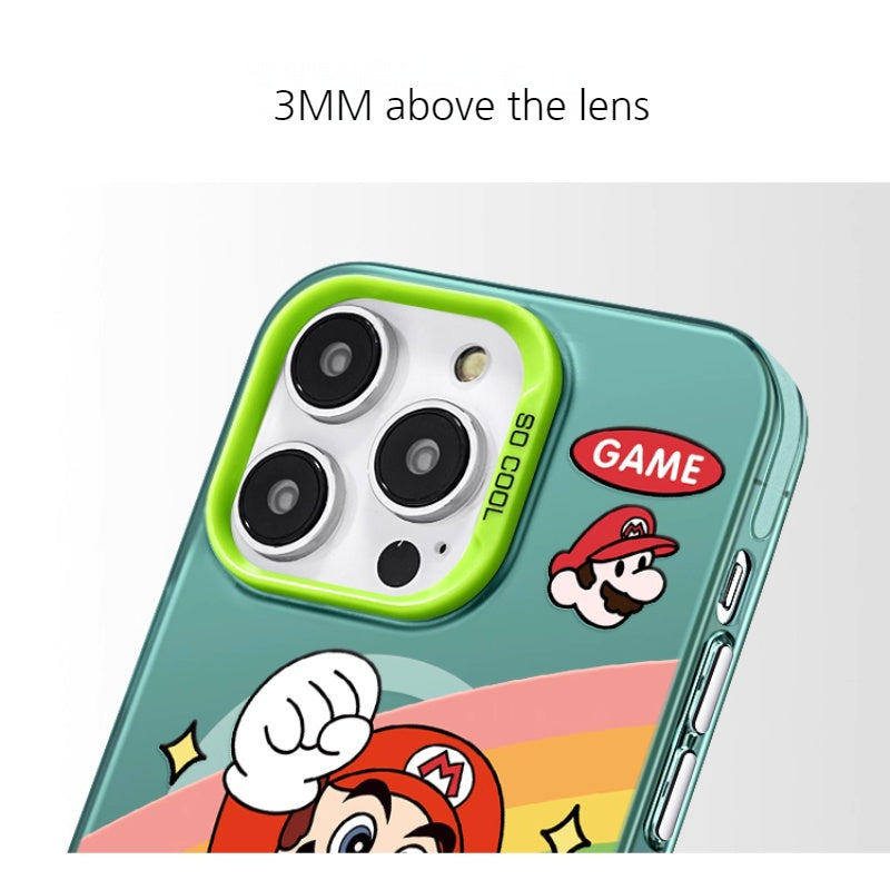 Load image into Gallery viewer, [Magsafe Compatible][With Stand] Apple iPhone 17/Air/Pro/Max - Mario Stylish Full-Body Shockproof Phone Case
