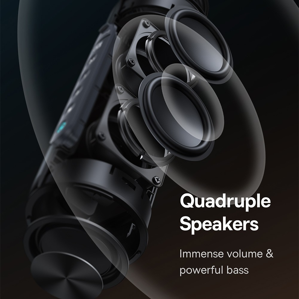 Baseus AeQur 30 Air Portable Wireless Speaker-Twilight Grey (A20072600826-00) - i-Station Mobile Phone & Electronic Device Repair and Accessories