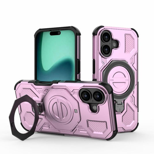 [Magsafe Compatible][Built-in Stand] Apple iPhone 17/Air/Pro/Max - Shield Shockproof Rugged Heavy Duty Case