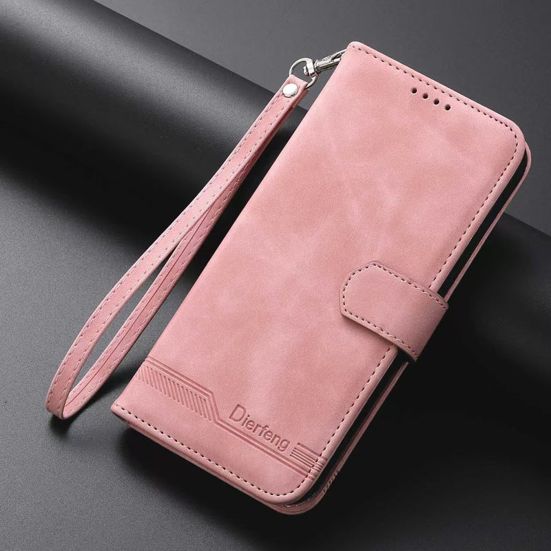 Load image into Gallery viewer, [With Card Slot][With Lanyard] Motorola Moto G72 Flip Premium Leather Shockproof Wallet Series Case
